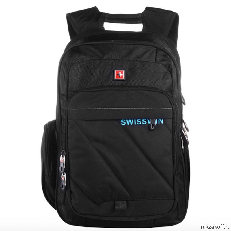 Рюкзак Swisswin Techno SWE1004 + сумка (голубой)