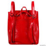 Кожаный рюкзак Monkking 516 Bright Red