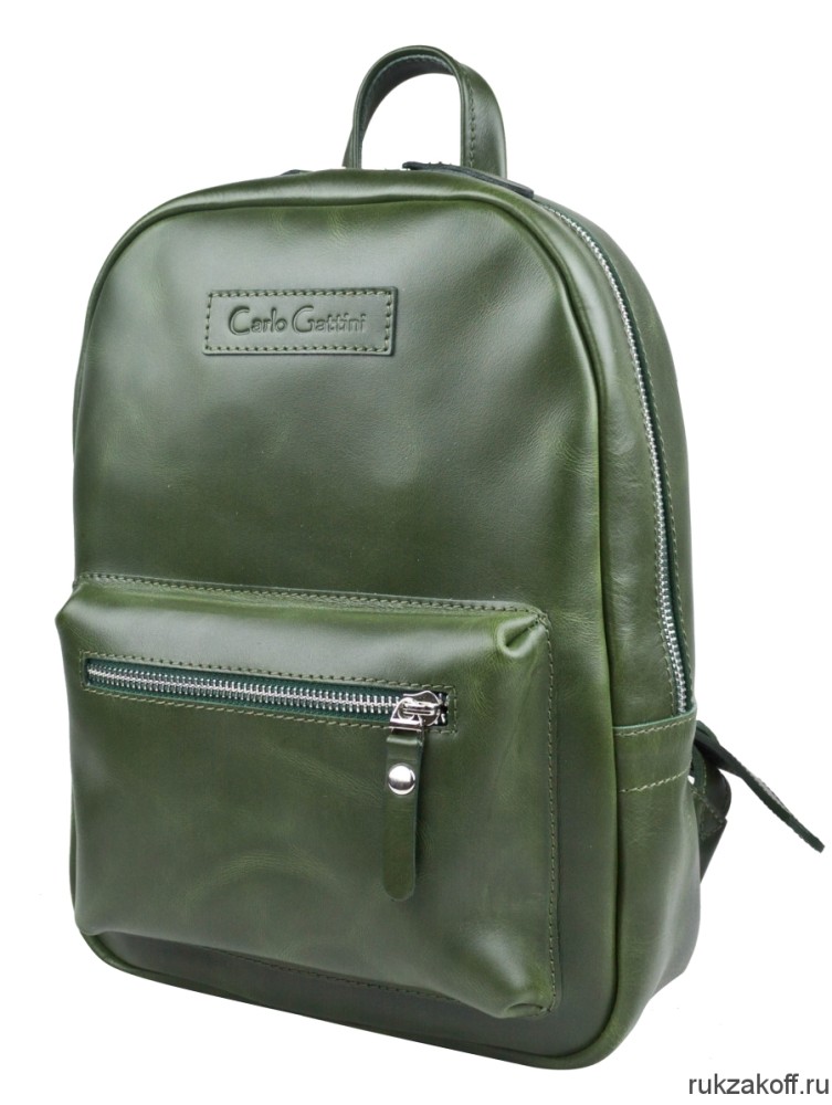 Женский кожаный рюкзак Carlo Gattini Anzolla green