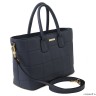 TL Bag - Женская сумка из мягкой кожи (Темно-синий)