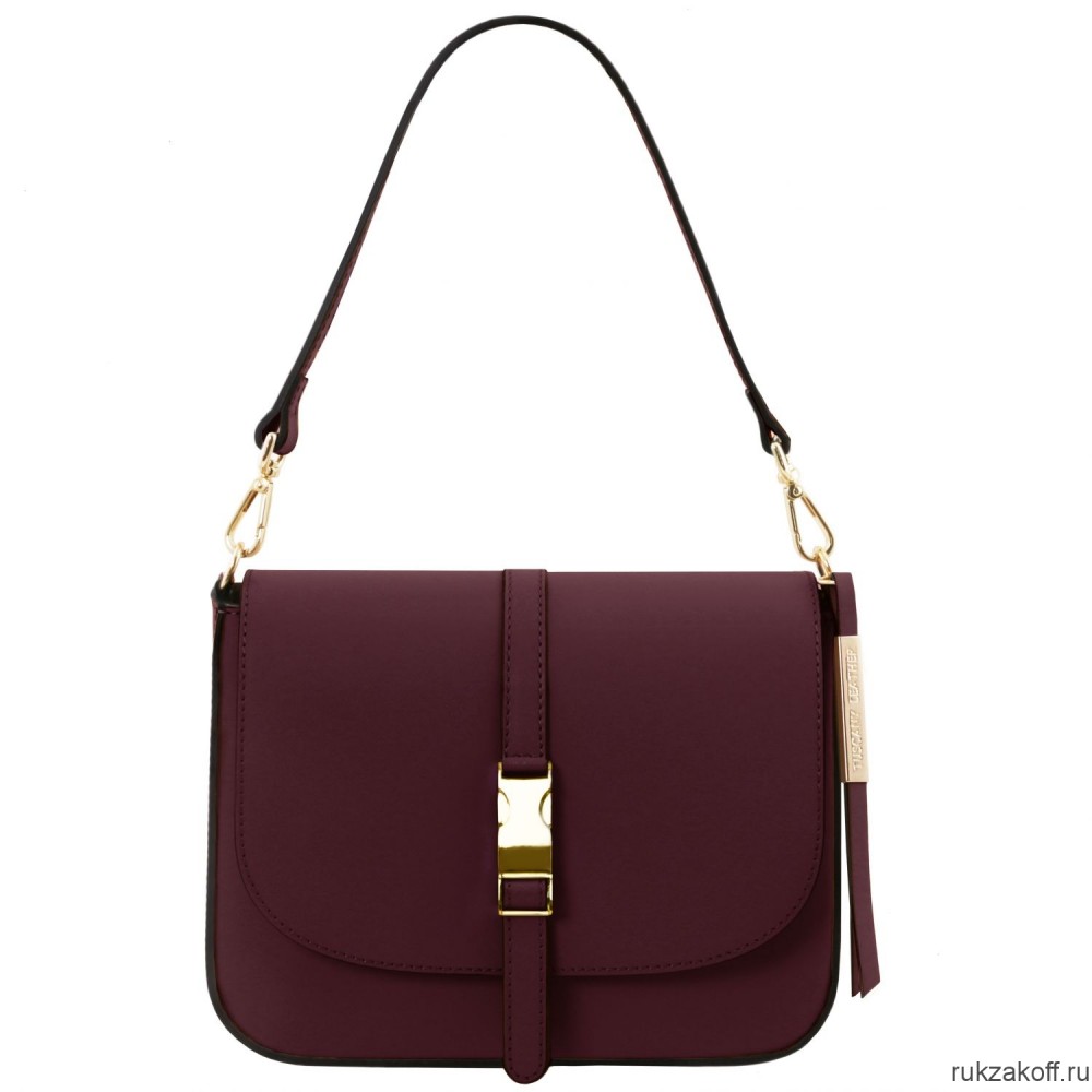 Женская сумка на плечо Tuscany Leather Nausica Bordeaux