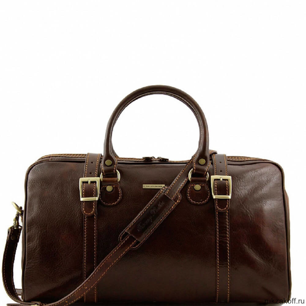 Дорожная сумка Tuscany Leather BERLINO Темно-коричневый