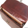Amalfi - Кожаный портфель с одним отделением (Темно-коричневый)