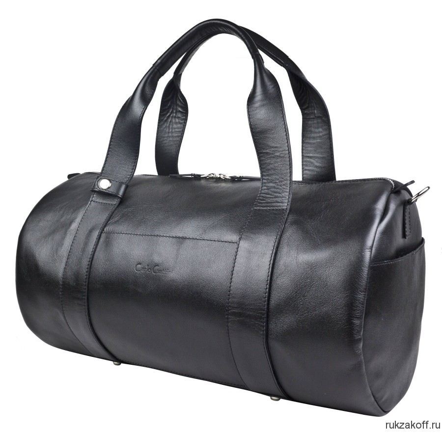 Кожаная дорожная сумка Carlo Gattiny Faenza Premium black