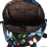 Женский кожаный рюкзак Orsoro d-460 бабочки