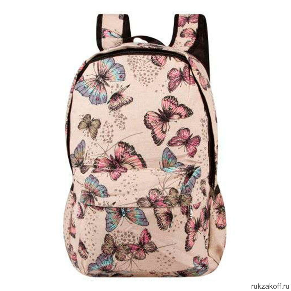 Рюкзак Butterfly H008 Бежевый