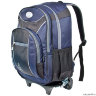 Школьный рюкзак на колесах Polar темно-синего цвета