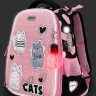 Школьный ранец NUKKI NK23G-6007 розовый котики