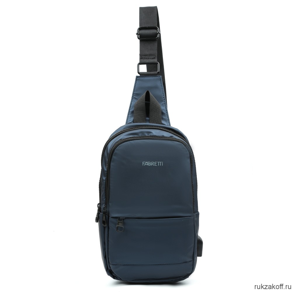Однолямочный рюкзак Fabretti Y1002-8 синий
