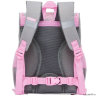 Рюкзак школьный с мешком Grizzly RAm-084-8 Серый/Розовый